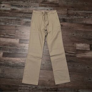 Old Navy Boys Tan Pants straight built in flex